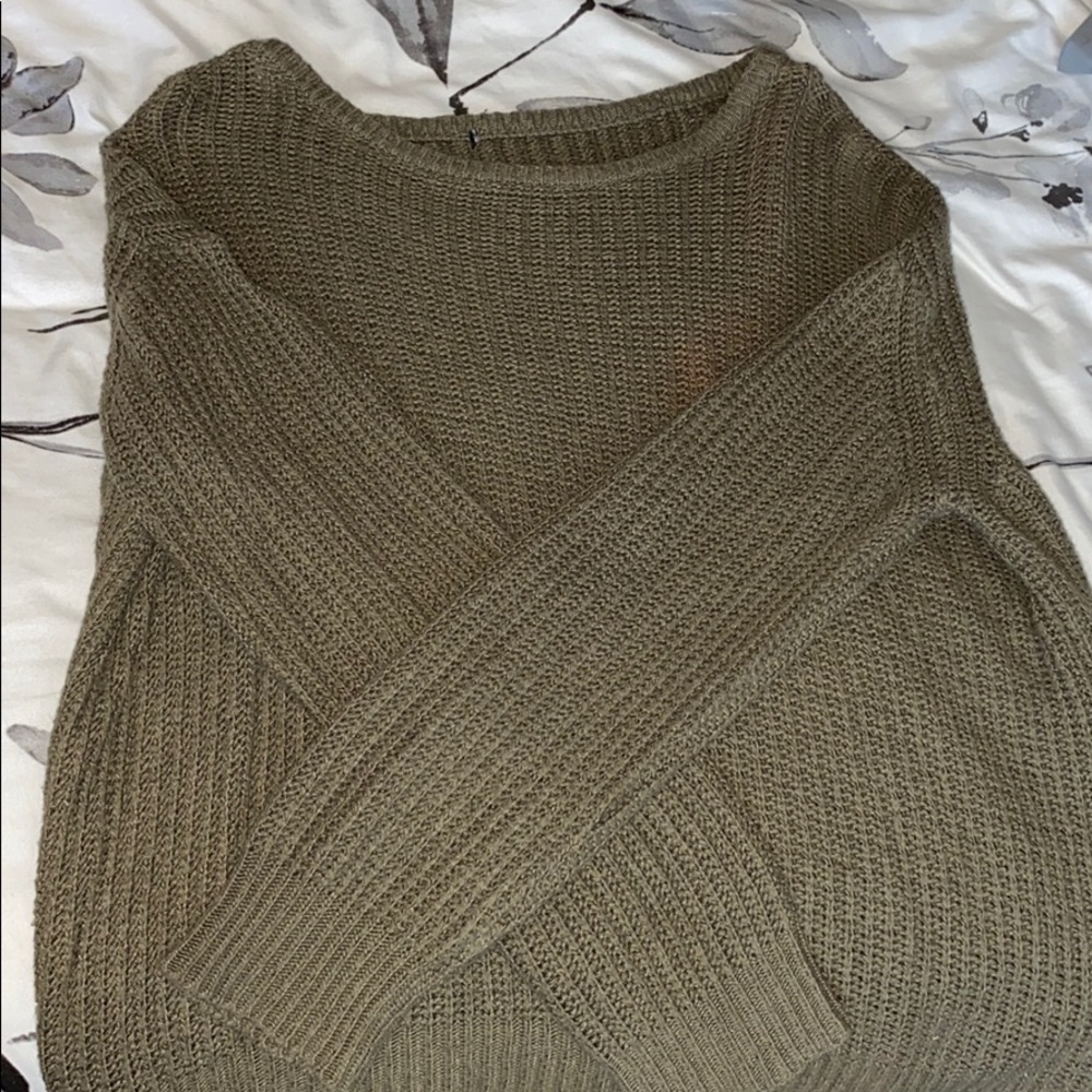 COPY - Brandy Melville Green Knit Sweater